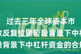 过去三年全球资本市场在指数反复拉锯阶段背景下中杠杆资金的合规