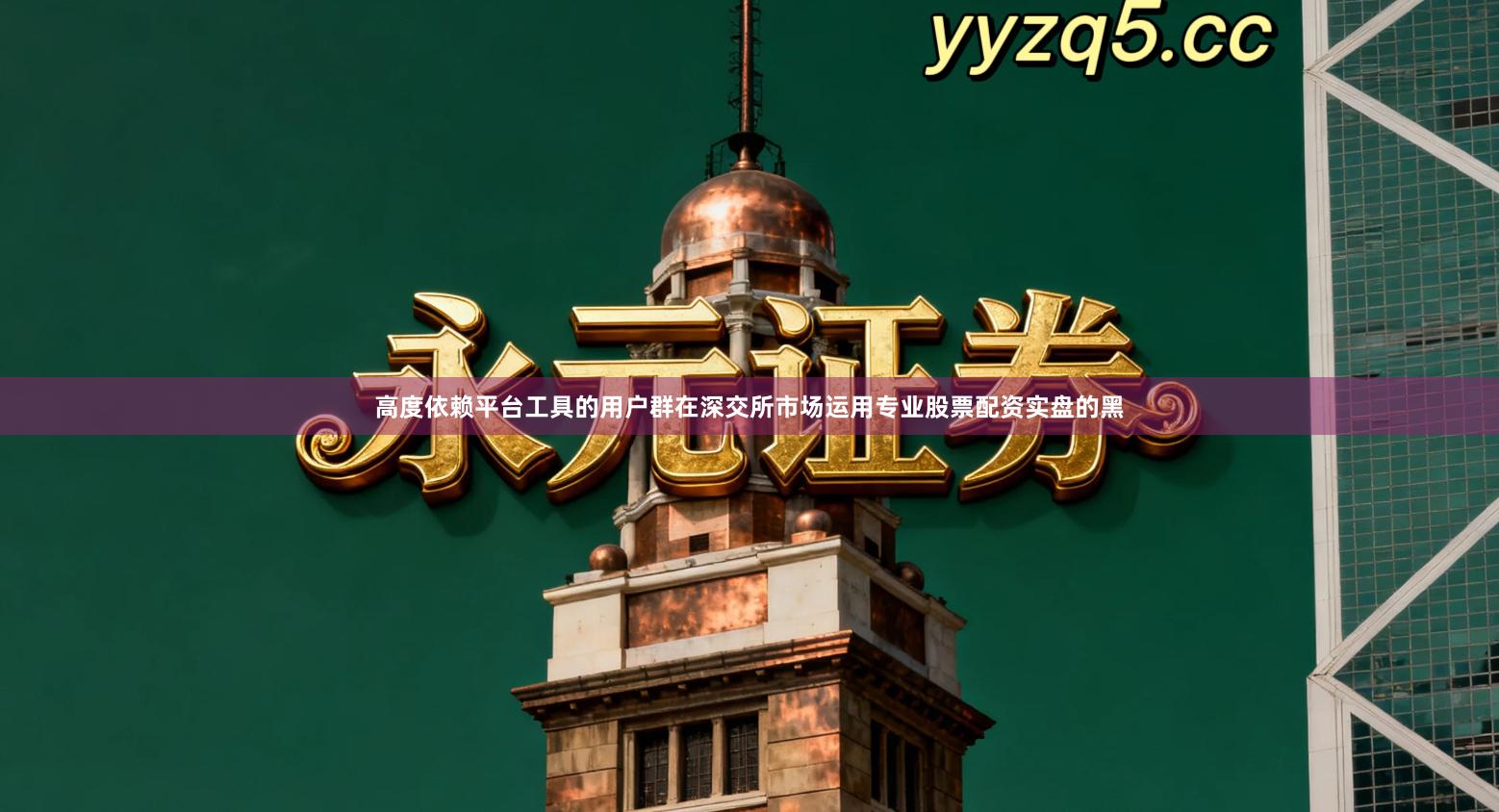 高度依赖平台工具的用户群在深交所市场运用专业股票配资实盘的黑